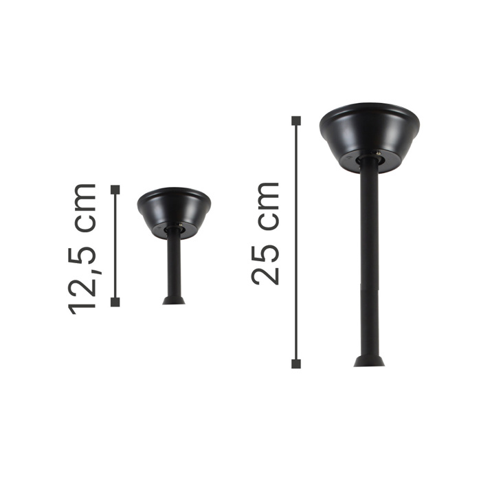 InLight Nitinat 25W 3CCT Ανεμιστήρας Οροφής με LED Φωτισμό Μαύρος με Απόχρωση Ξύλου (102000220) InLight Nitinat 25W 3CCT Anemistiras Orofis me LED Fotismo Mavros me Apoxrosi Xulou (102000220)