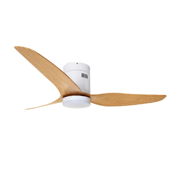 it-Lighting Ανεμιστήρας Οροφής Alamo LED 15W 3CCT Λευκός με Απόχρωση Ξύλου (102000510)