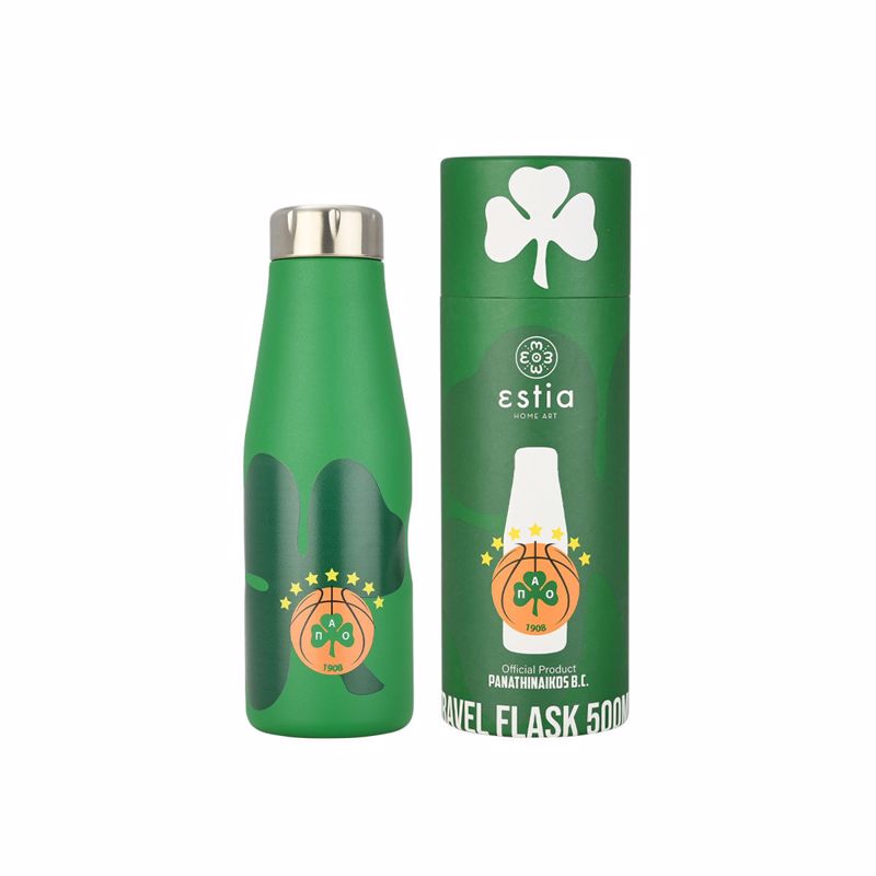 Estia Θερμός Travel Flask PANATHINAIKOS BC EDITION 500ml 00-27193