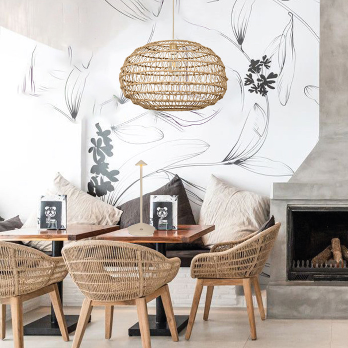 InLight Epitrapezio Epanafortizomeno Fotistiko LED 3000K se bez apoxrosi F9x31cm (3031-Beige)