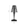 InLight Epitrapezio Epanafortizomeno Fotistiko LED 3000K Akruliko Diafano (3032-Transparent)