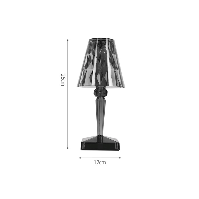 InLight Epitrapezio Epanafortizomeno Fotistiko LED 3000K Akruliko Diafano (3032-Transparent)