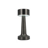InLight Epitrapezio Epanafortizomeno Fotistiko LED 3CCT Afis se mavri apoxrosi (3033-Black)
