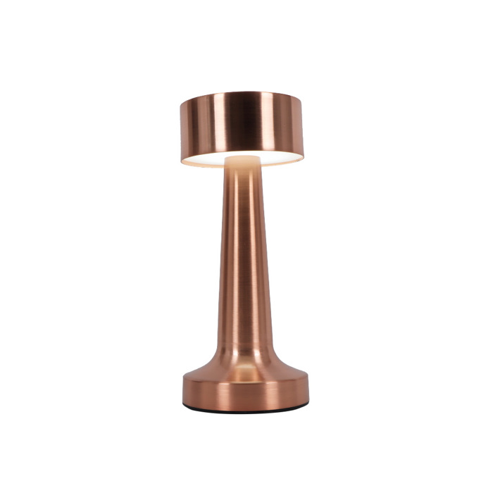 InLight Epitrapezio Epanafortizomeno Fotistiko LED 3CCT Afis se xalkini apoxrosi (3033-Copper)