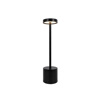 InLight Epitrapezio Epanafortizomeno Fotistiko LED 3000K se mavro xroma (3035-Black)