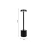 InLight Epitrapezio Epanafortizomeno Fotistiko LED 3000K se lefki apoxrosi (3035-White)