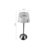 InLight Epitrapezio Epanafortizomeno Fotistiko LED 3CCT Afis se nikel apoxrosi (3037-Nikel)