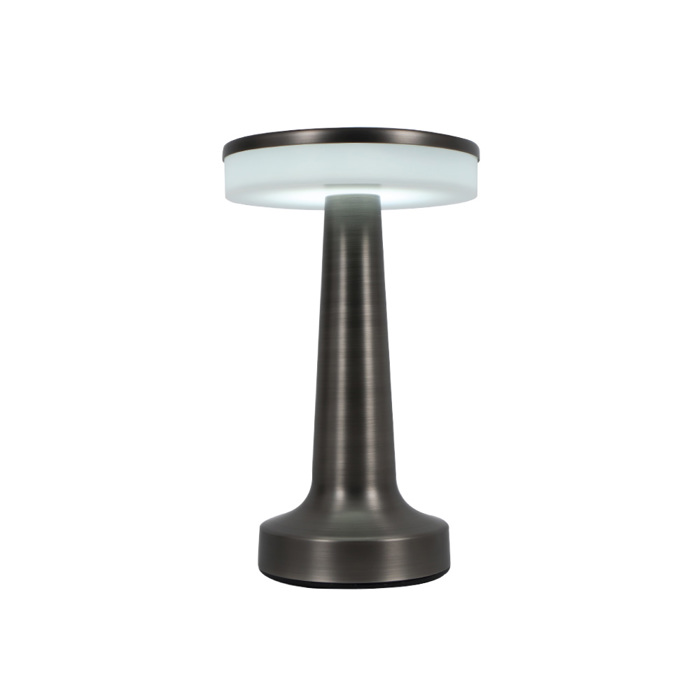InLight Epitrapezio Epanafortizomeno Fotistiko LED 3CCT Afis se mavri apoxrosi (3038-Black)