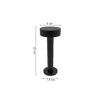 Inlight Epanafortizomeno Epitrapezio Fotistiko LED 2W 3CCT Touch Metalliko Mavro F22x9cm (3053-Black)