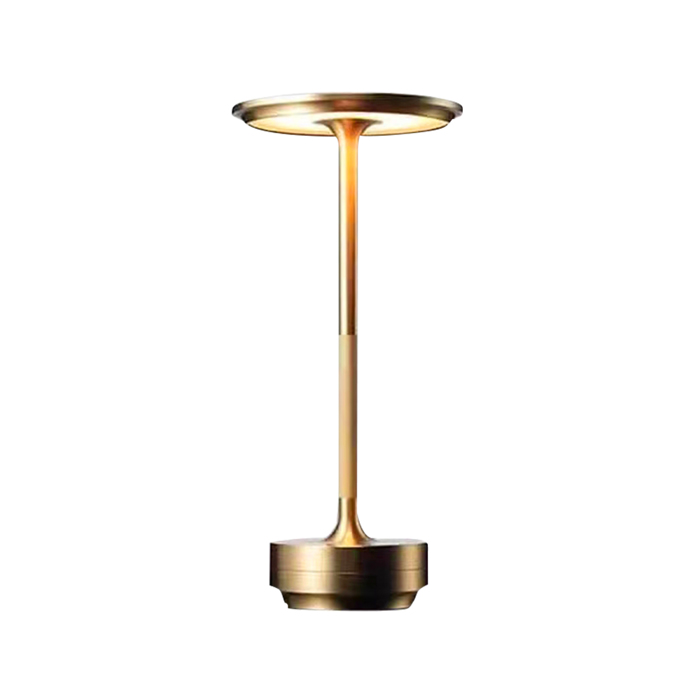 InLight Epitrapezio Epanafortizomeno Fotistiko LED 3CCT Metalliko Oxunte F13x28cm (3055-Brass )