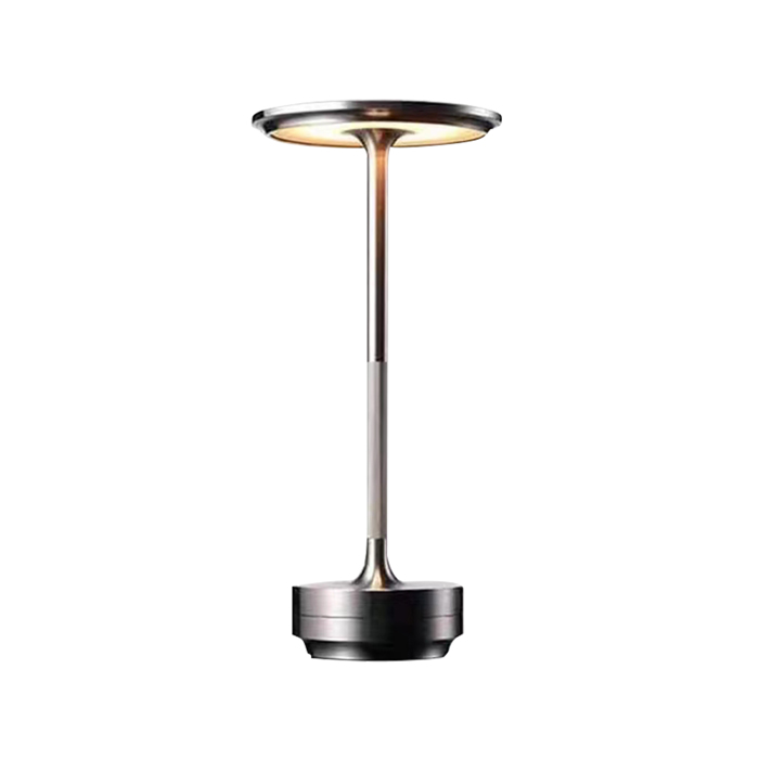 InLight Epitrapezio Epanafortizomeno Fotistiko LED 3CCT Metalliko Nikel F13x28cm (3055-Nickel Satin )
