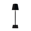 InLight Epitrapezio Epanafortizomeno Fotistiko LED 3000K Metalliko Mavro F10x37cm (3056-Black)