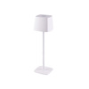 Inlight Epitrapezio Epanafortizomeno Fotistiko LED 3CCT Metalliko se Lefko Xroma (3058-White)
