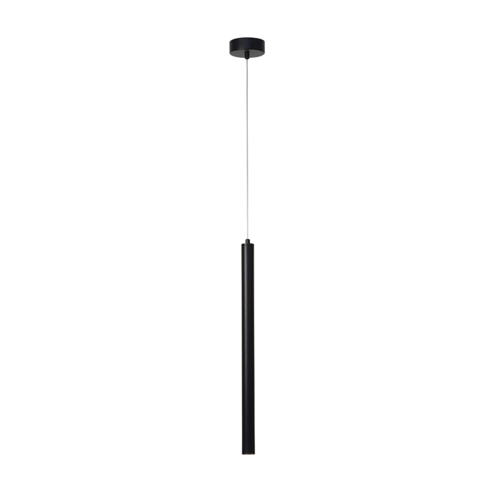 InLight Kremasto fotistiko LED 5W 3000K se mavri apoxrosi 3.5X50cm (4018-BL)