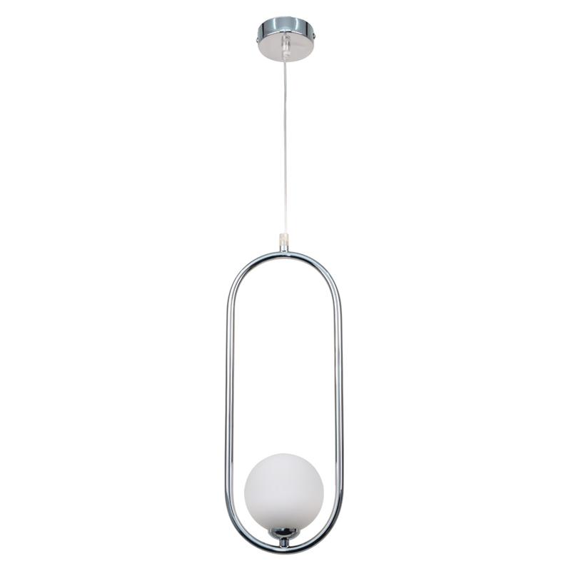 InLight Κρεμαστό φωτιστικό σε χρώμιο απόχρωση και λευκή