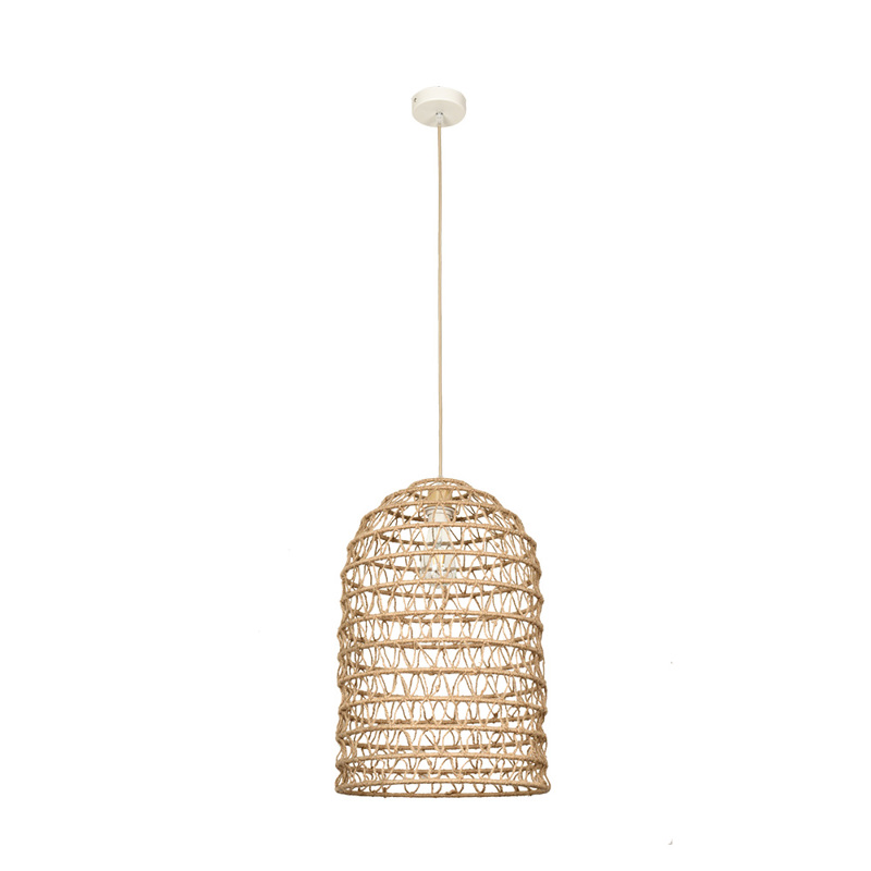 inLight - ΣΗΜΑΝΤΙΚΟ: Σε περίπτωση διαφοράς τιμής από το κατάστημα ισχύει παντα και μόνο η τιμή του καταστήματος InLight Κρεμαστό Φωτιστικό Οροφής Μονόφωτο από Σχοινί σ