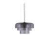 Inlight Kremasto Fotistiko LED 12W 3000K apo Fime Gyali F42x23cm (4068-Smoky)