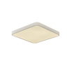 InLight Plafoniera Orofis LED 96W 3CCT (me diakopti sti basi) apo lefko metallo kai akruliko 50x50cm (42034-White)