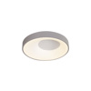Inlight Plafoniera Orofis LED 36W 3CCT apo Ggri Metallo kai Akruliko F48cm (42040-Grey)