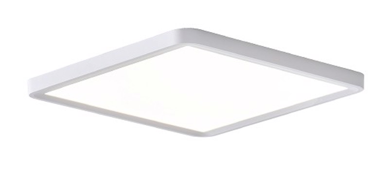 InLight Πλαφονιέρα Οροφής LED 40W 3CCT από Λευκό Μέταλλο 50x50x2.5cm (42045-White)