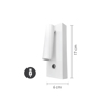 InLight Epitoixio fotistiko LED 3W 3000K apo lefko metallo 6X17cm (43037-WH)