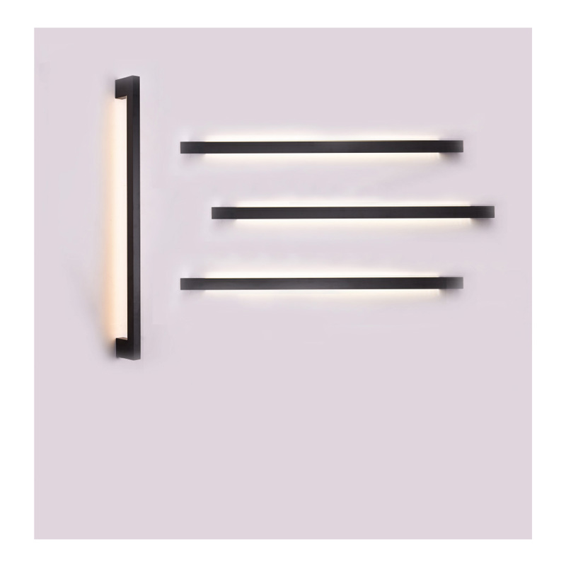 Φωτιστικά agiovlasitishome - ΣΗΜΑΝΤΙΚΟ: Σε περίπτωση διαφοράς τιμής από το κατάστημα ισχύει παντα και μόνο η τιμή του καταστήματος Inlight Επιτοίχιο Φωτιστικό LED 14W 3CCT από Μαύρο Μέτα