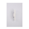Inlight Epitoixio Fotistiko LED 2x5W 3000K se Lefki Apoxrosi apo Alouminio 30x6cm (43061-White)
