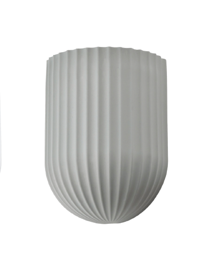 InLight Φωτιστικό Τοίχου Γύψινο Γκρι 1xGU10 13x7.5x16cm 43074-Gray