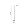 InLight Epidapedio fotistiko se xrusafi xroma kai lefki opalina 1XG9 F22X160cm (45016-GL)