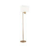 Inlight Epidapedio Fotistiko apo Xruso Metallo me Krustallo kai ufasmatino Kapelo 1xE27 F30x165cm (45030-Golden)