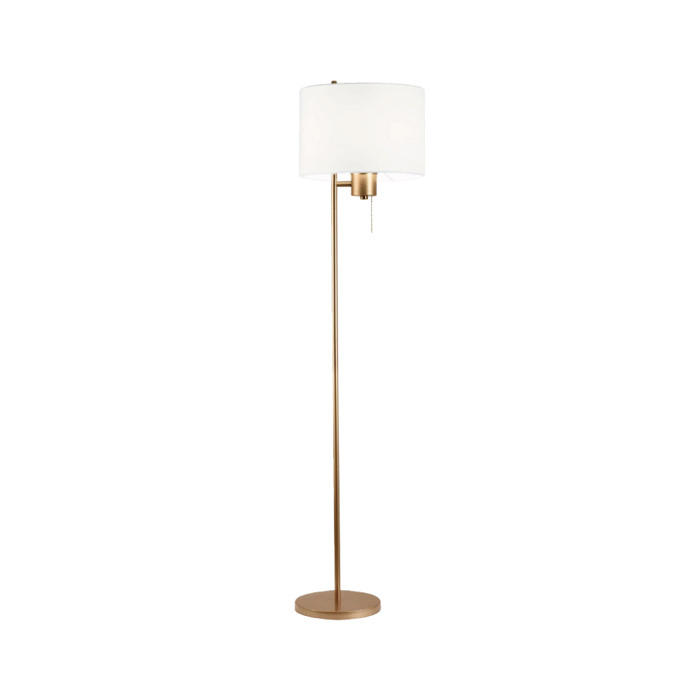 Inlight Epidapedio Fotistiko apo Xruso Metallo me Krustallo kai ufasmatino Kapelo 1xE27 F30x165cm (45030-Golden)