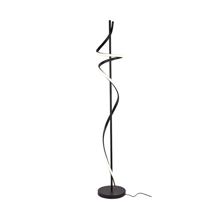 Inlight Epidapedio Fotistiko LED 3CCT se Mavro Xroma apo Alouminio kai Akruliko 53x10cm (45032-Black)