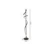Inlight Epidapedio Fotistiko LED 3CCT se Mavro Xroma apo Alouminio kai Akruliko 53x10cm (45032-Black)