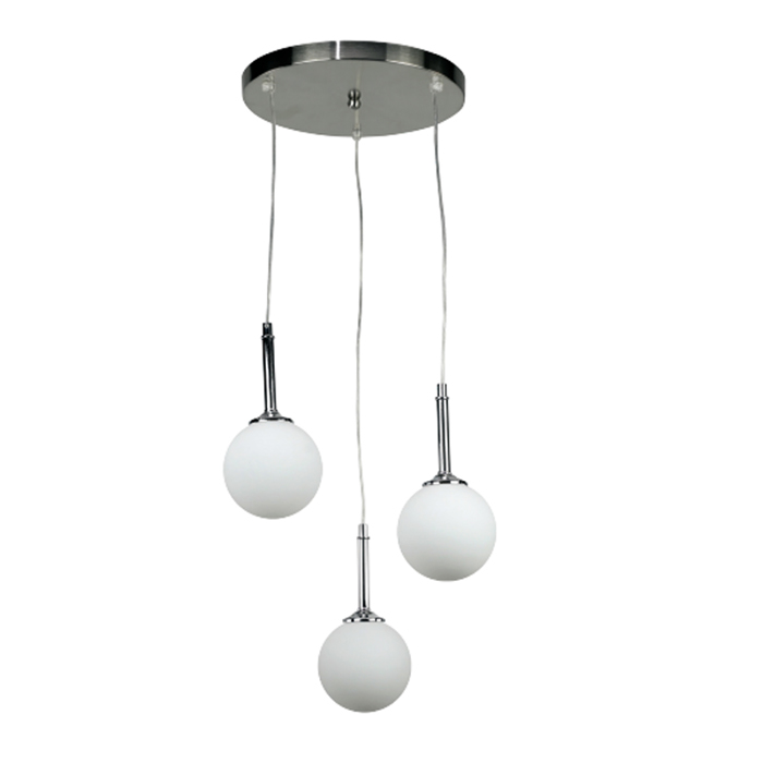 InLight Kremasto trifoto fotistiko apo xromio metallo kai lefki opalina 3XG9 F30X110cm (4515-3 ROZETA)