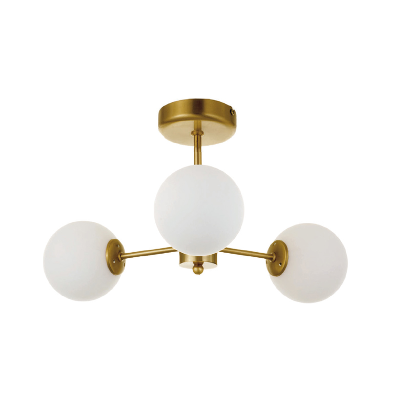 inLight - ΣΗΜΑΝΤΙΚΟ: Σε περίπτωση διαφοράς τιμής από το κατάστημα ισχύει παντα και μόνο η τιμή του καταστήματος InLight Κρεμαστό φωτιστικό από χρυσό ματ μέταλλο και λε