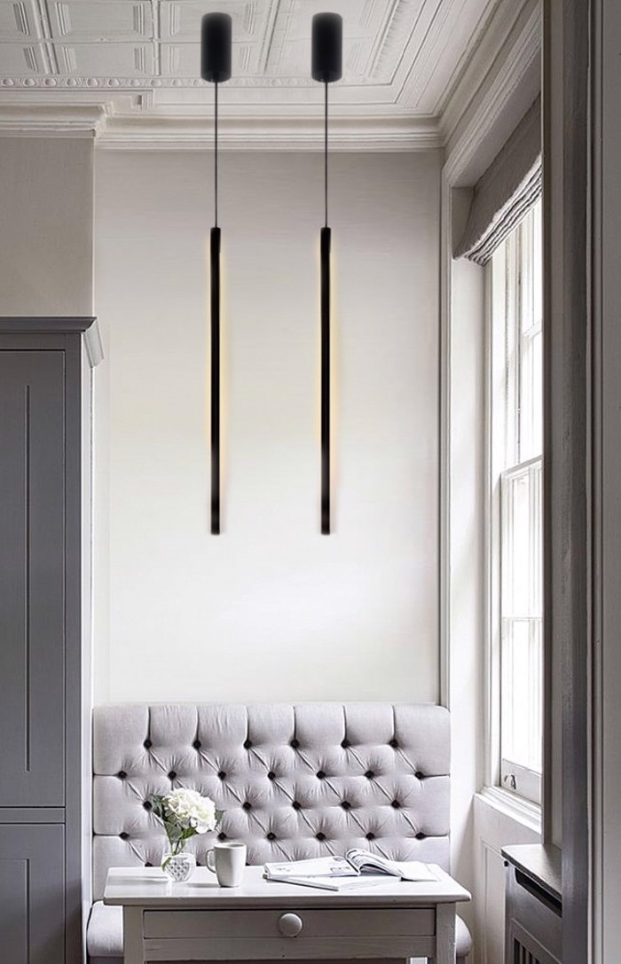 Inlight Kremasto Fotistiko LED 7W 3000K apo Lefko Metallo kai Akruliko 60cm (6023-White)