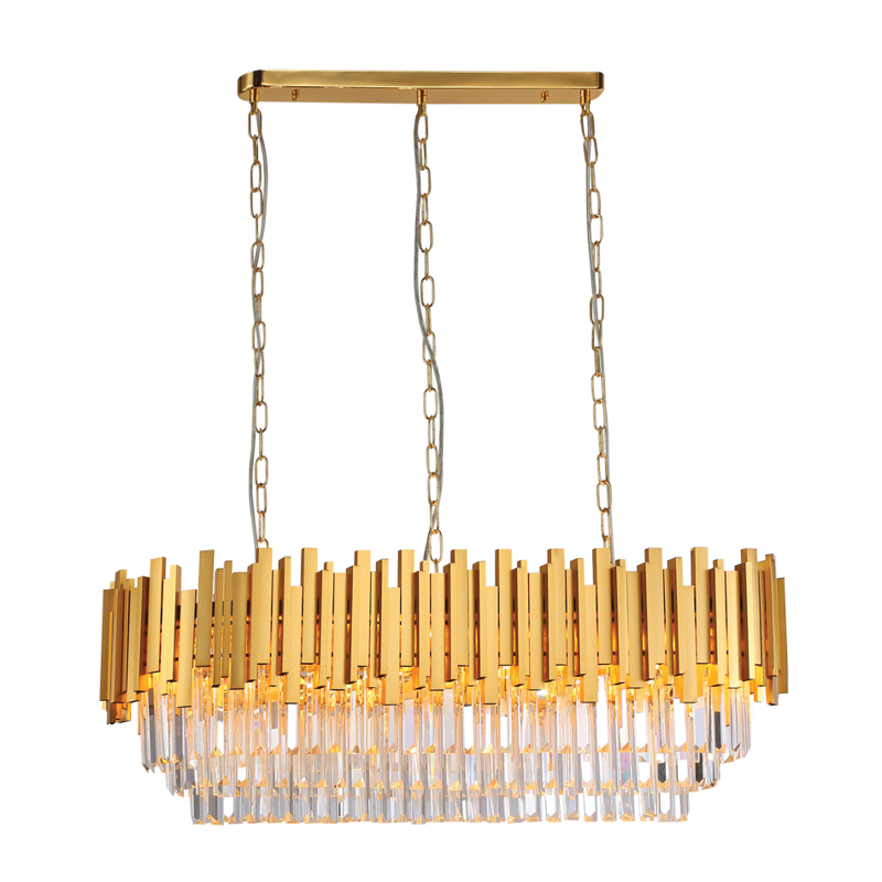 inLight - ΣΗΜΑΝΤΙΚΟ: Σε περίπτωση διαφοράς τιμής από το κατάστημα ισχύει παντα και μόνο η τιμή του καταστήματος InLight Κρεμαστό 12φωτο φωτιστικό από χρυσαφί αλουμίνιο