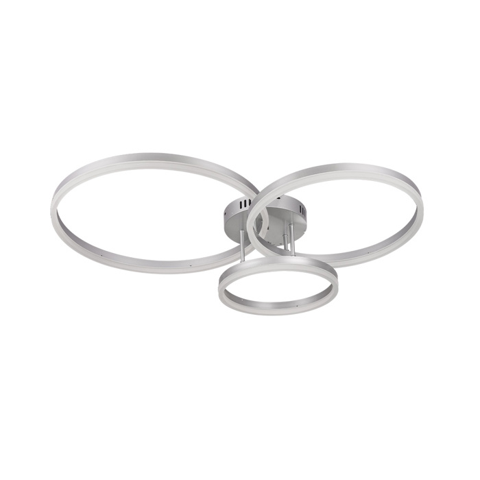 InLight Fotistiko Orofis LED 75W 3CCT Asimi 6094-A-Silver