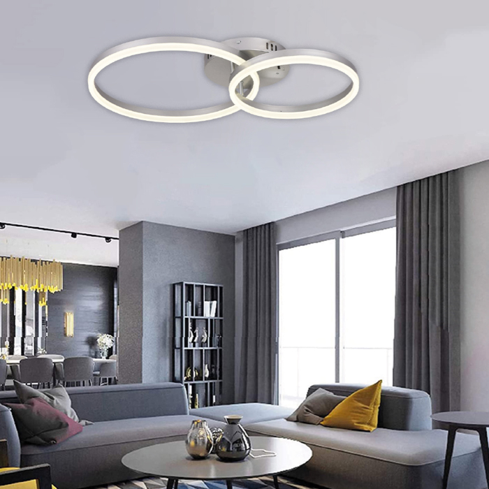 InLight Fotistiko Orofis LED 45W 3CCT Asimi 6094-B-Silver