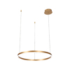 Inlight Kremasto Fotistiko LED 45W 3CCT (by switch on base) F100cm (6095-AA-Golden)