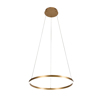 Inlight Kremasto Fotistiko LED 36W 3CCT (by switch on base) F80cm (6095-AB-Golden)