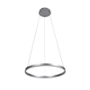 Inlight Kremasto Fotistiko LED 36W 3CCT (by switch on base) F80cm (6095-AB-Silver)