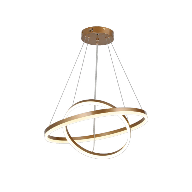 inLight - ΣΗΜΑΝΤΙΚΟ: Σε περίπτωση διαφοράς τιμής από το κατάστημα ισχύει παντα και μόνο η τιμή του καταστήματος Inlight Κρεμαστό Φωτιστικό LED 58W 3CCT Αλουμινίου Χρυσ