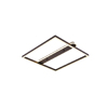 Inlight Plafoniera Orofis LED 35W 3CCT se Mavri Apoxrosi 50x50cm (6110)