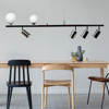 InLight Kremasto fotistiko apo xromio metallo kai lefki opalina 2XG9 kai 4XGU10110cm (6191-CH)