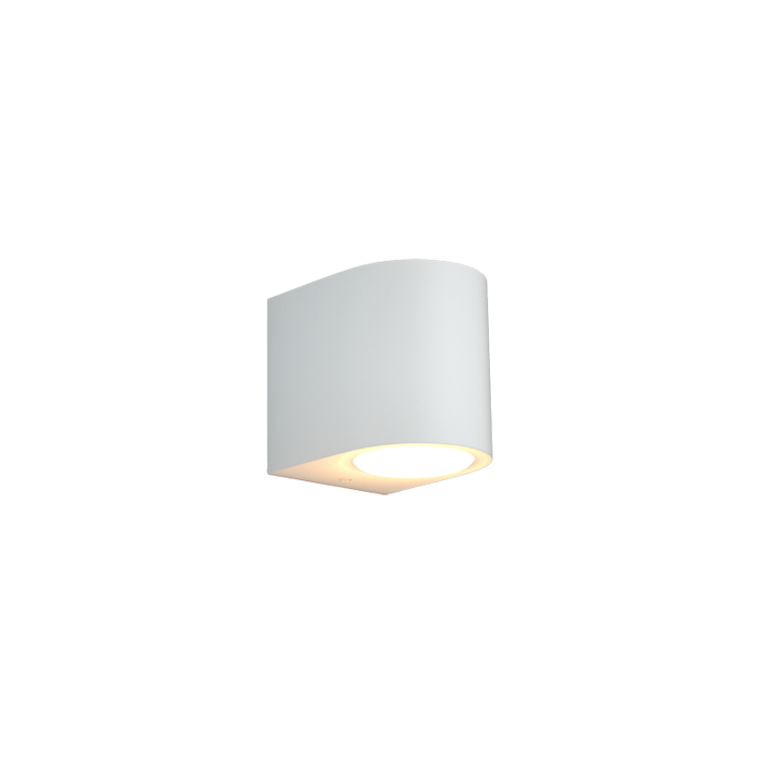 ItLighting Aplika Exoterikou Xorou 'Powell' 1xGU10 Lefki 9x8cm 80200224