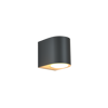 ItLighting Aplika Exoterikou Xorou 'Powell' 1xGU10 Anthraki 9x8cm 80200244