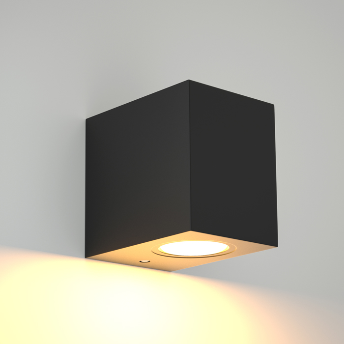 ItLighting Aplika Ex. Xorou 'Norman' ABS Anthraki 1xGU10 9x7x8cm 80200444
