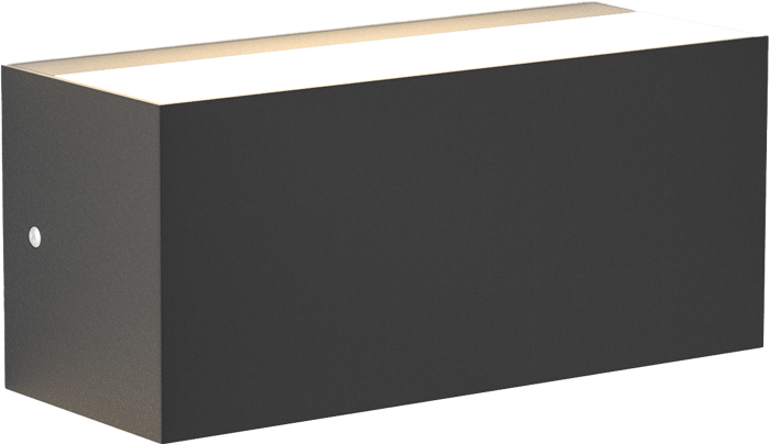 ItLighting Aplika Toixou Anthraki 'Martin' LED 12W 3CCT Up-Down 3000/4000/6000K 9X22cm 80200740