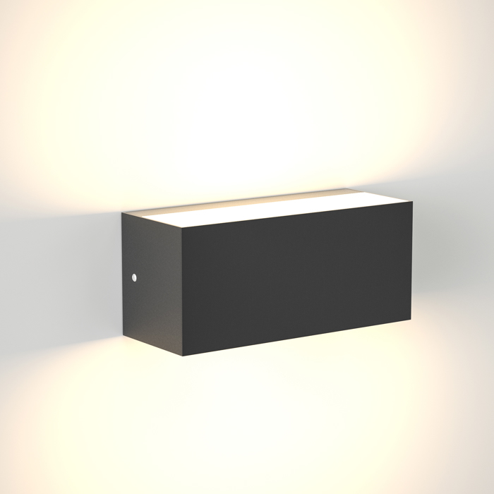 ItLighting Aplika Toixou Anthraki 'Martin' LED 12W 3CCT Up-Down 3000/4000/6000K 9X22cm 80200740